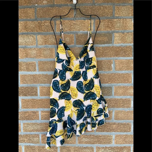 C/meo temptation blush paisley mini dress medium - Picture 4 of 17